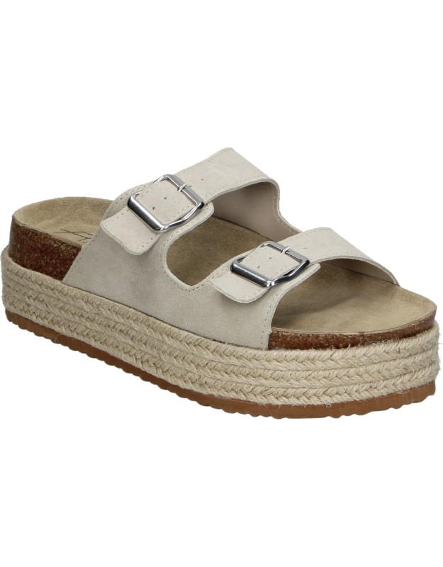 Sandalias con Plataforma STAY 31-793 en Color Beige para Mujer