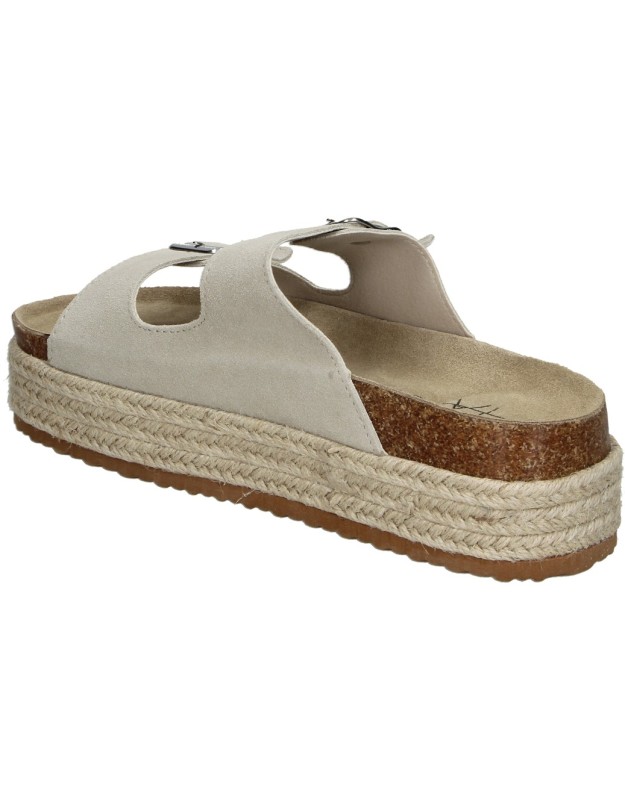 Sandalias con Plataforma STAY 31-793 en Color Beige para Mujer