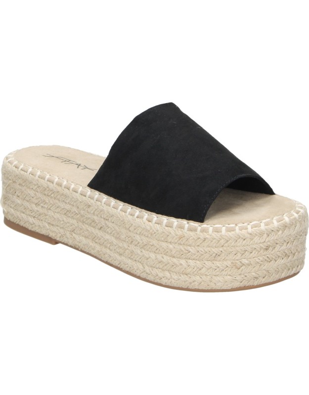 Sandalias con plataforma STAY 17-123 en negro para mujer