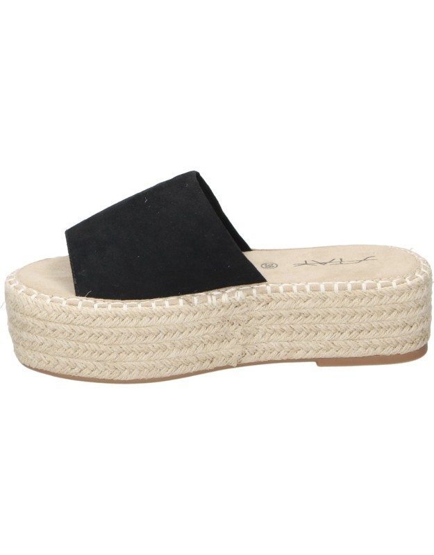 Sandalias con plataforma STAY 17-123 en negro para mujer