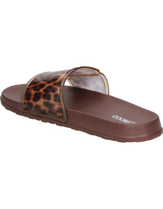Chancletas NICOBOCO Dopard en Color Marrón para Mujer