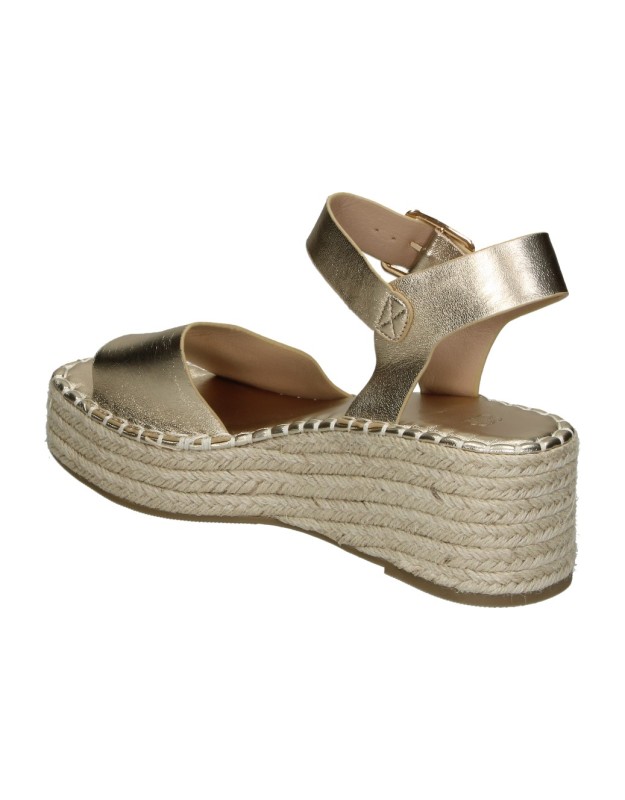 Sandalias con cuña BUONAROTTI cf-5764 iv doradas para mujer