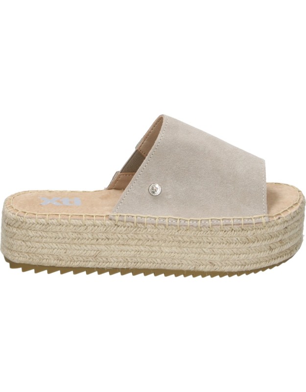 Sandalias XTI con Plataforma en Color Beige para Mujer - Modelo 145475