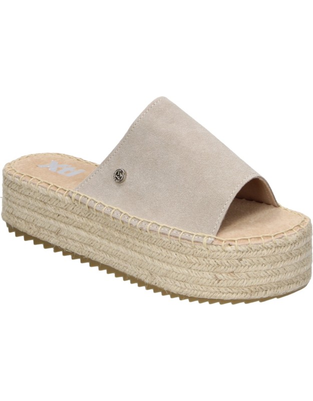 Sandalias XTI con Plataforma en Color Beige para Mujer - Modelo 145475