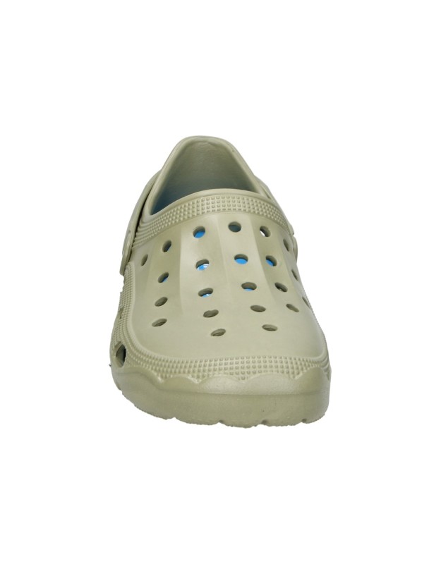 Zuecos Barefoot Mustang Free Care verdes para mujer 85516