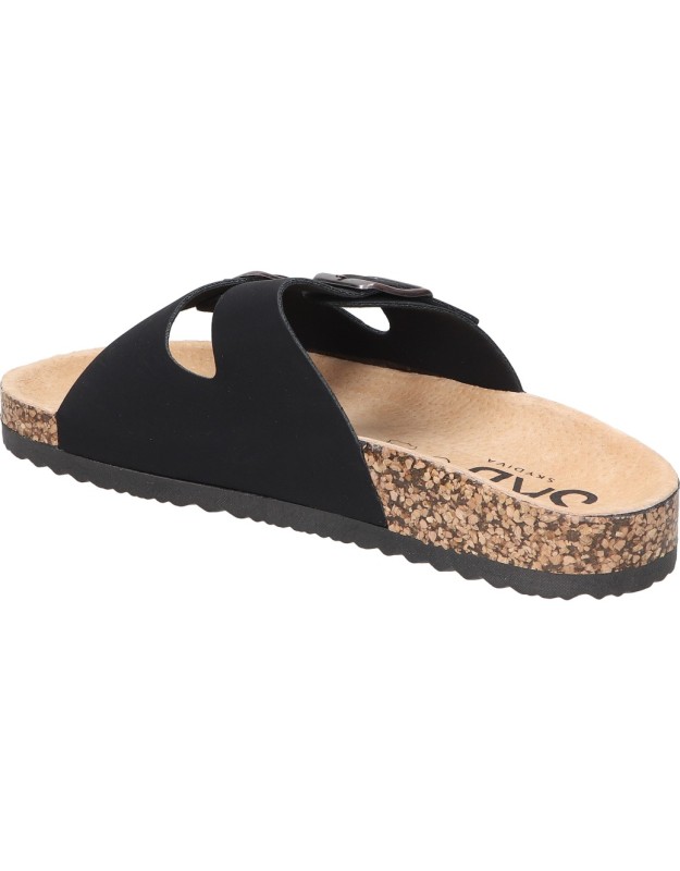 Sandalias bio SKYDIVA RT+ en negro para mujer
