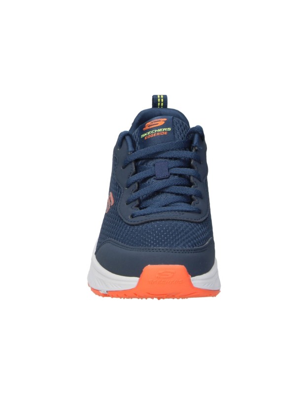Zapatillas para mujer plataforma SKECHERS 404801l-nvy en azul