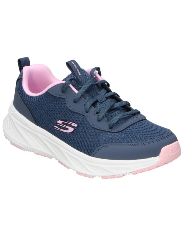 Zapatillas color azul de cómodo SKECHERS 303982l-nvlv