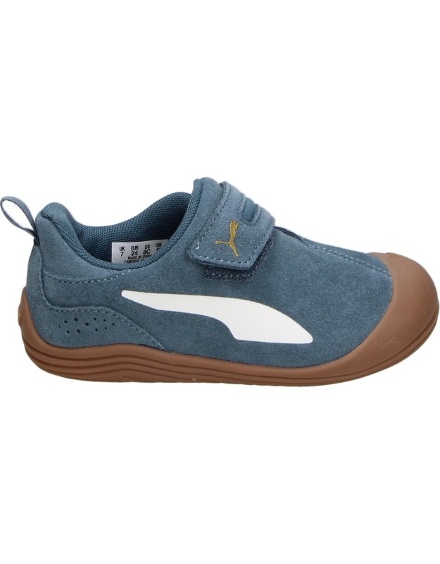 Zapatillas barefoot Puma Kitten Premium infantiles azules 403807-07