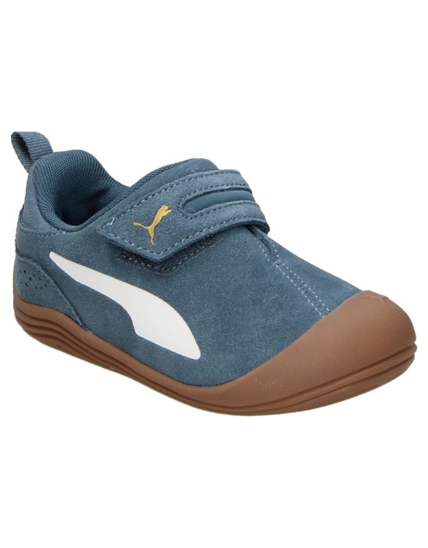 Zapatillas barefoot Puma Kitten Premium infantiles azules 403807-07