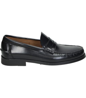 Mocasines de piel SOLOVI 14026 negros para hombre