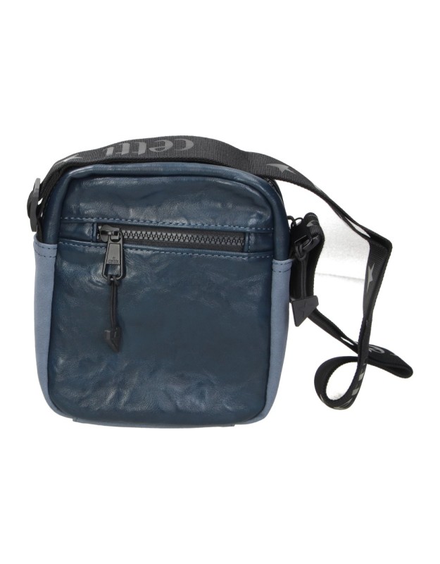 Bolso bandolera CARAMELO azul marino para hombre 11114