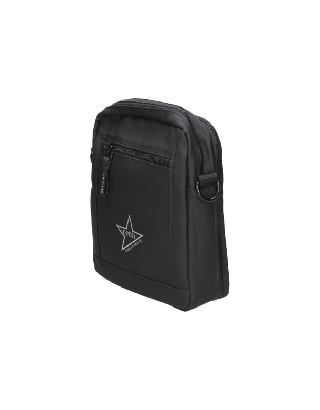 Bolso bandolera CARAMELO negra para hombre 11158.01