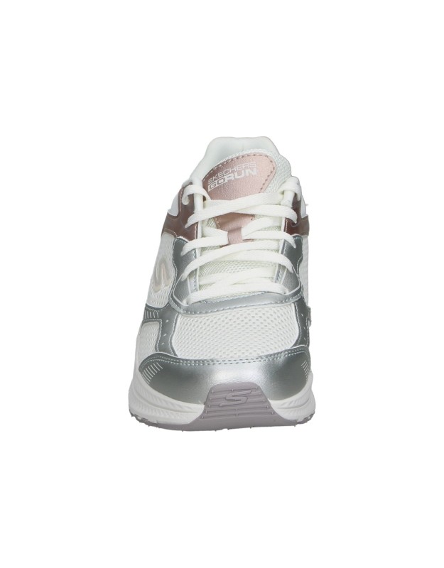 Zapatillas cómodo de mujer SKECHERS 303964l-ofwt color blanco