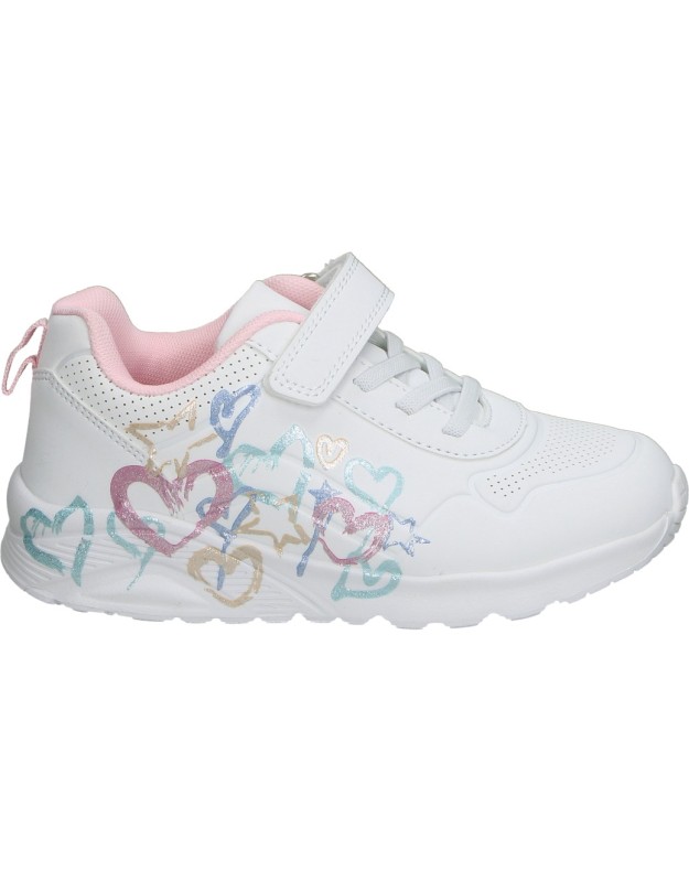 Zapatillas PEKES para Niña Blancas 1014