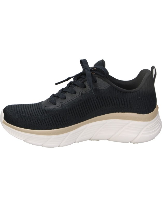 Zapatillas Skechers Bobs Hi Flex para Mujer en Negro 117385-bkgd