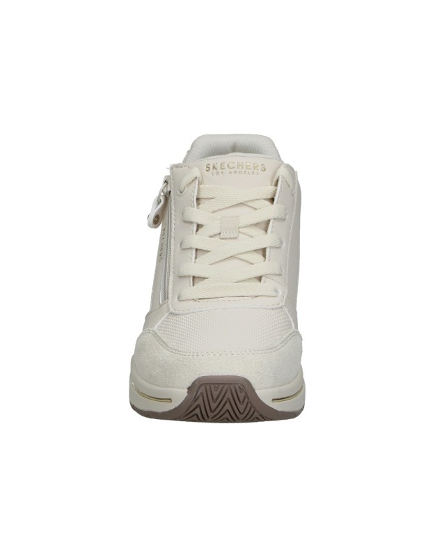 Zapatillas con Cuña Skechers Billion Flex Luxe Up para Mujer Beige 190370-nat