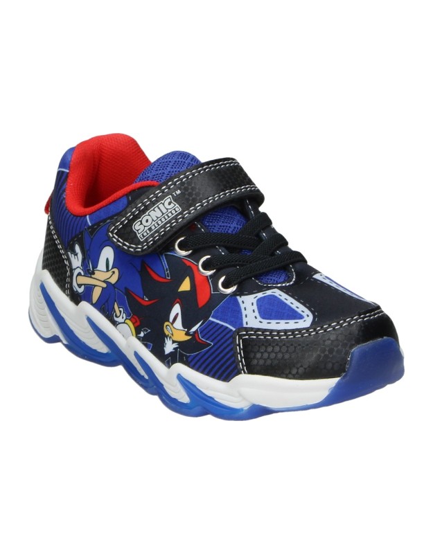 Deportivas con luces de Sonic LEOMIL sc001505 azules para niño