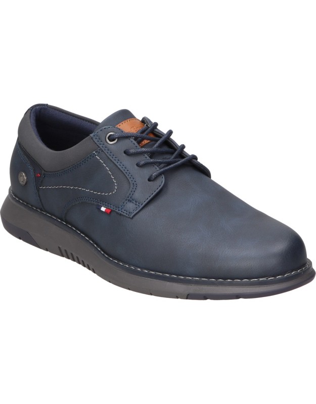 Zapato casual REFRESH 172229 en azul marino para hombre