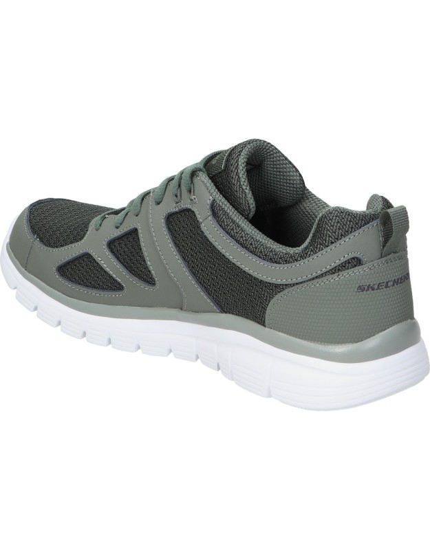 Zapatillas deportivas memory foam de hombre SKECHERS 52635-olv color verde