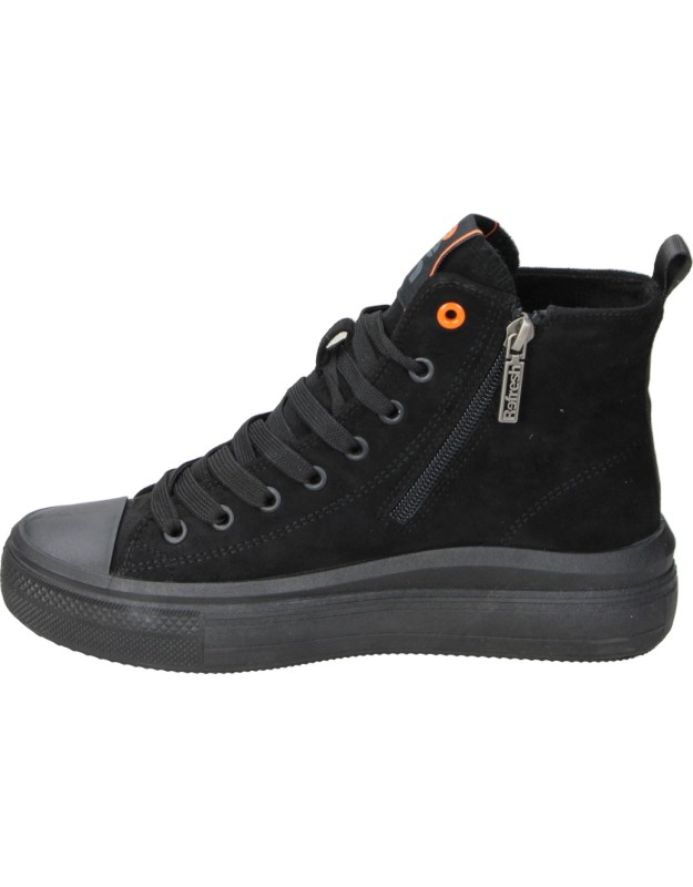 Zapatillas abotinadas REFRESH 172303 negras para mujer