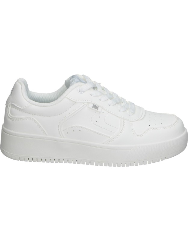 Zapatillas con plataforma XTI KIDS 154104 en blanco para niña