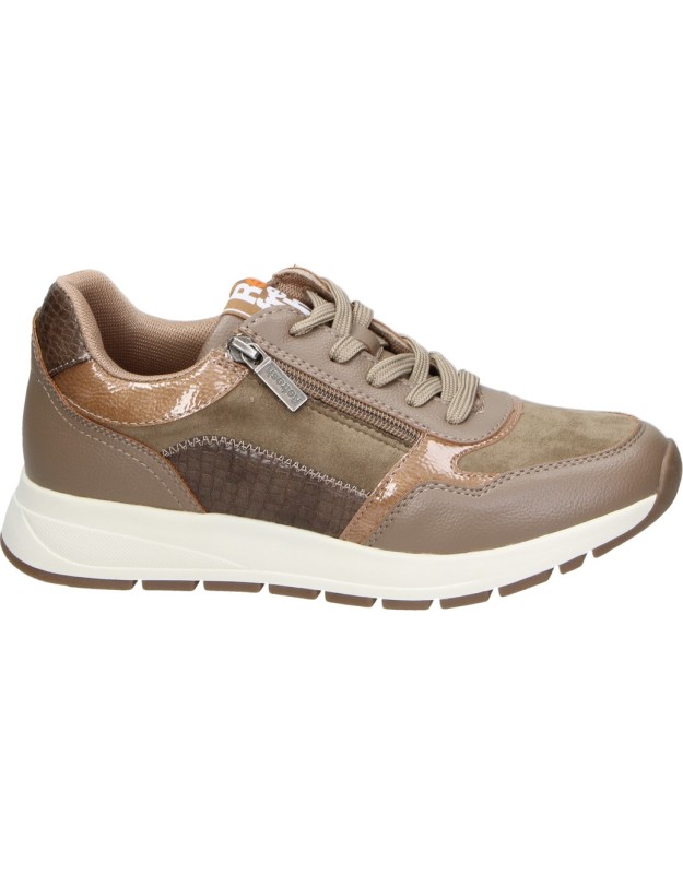 Zapato casual REFRESH 176105 en taupe para mujer
