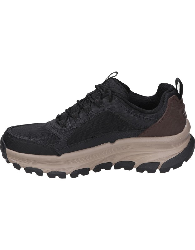 Zapatilla Trekking Skechers D'Lux Trekker negra 237565-bknt