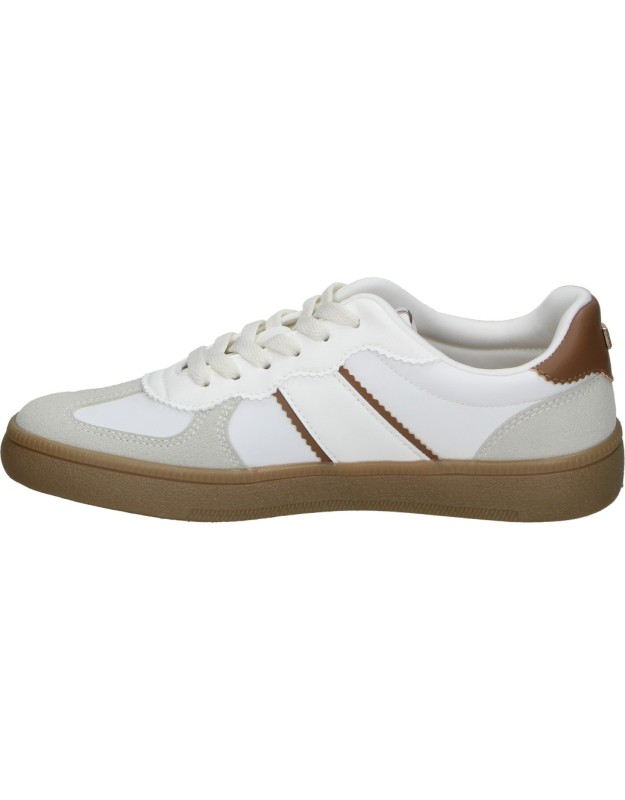 Zapatillas polipiel Mustang Roy 60860 en blanco para mujer
