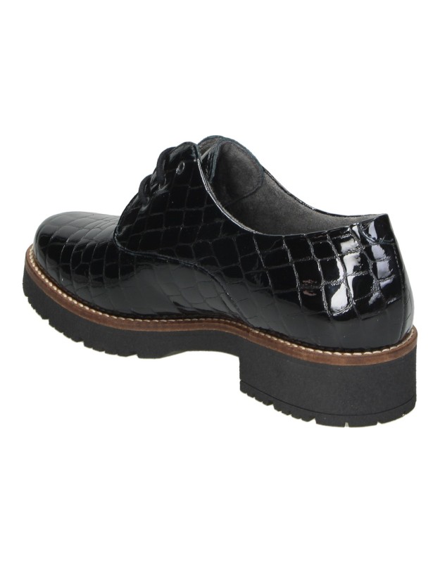 Zapatos de piel PITILLOS 10771 en negro charol para mujer