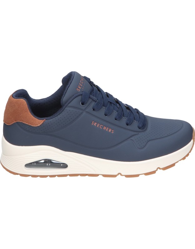 Deportiva Skechers Uno Suited On Air en azul marino 183004-nvy