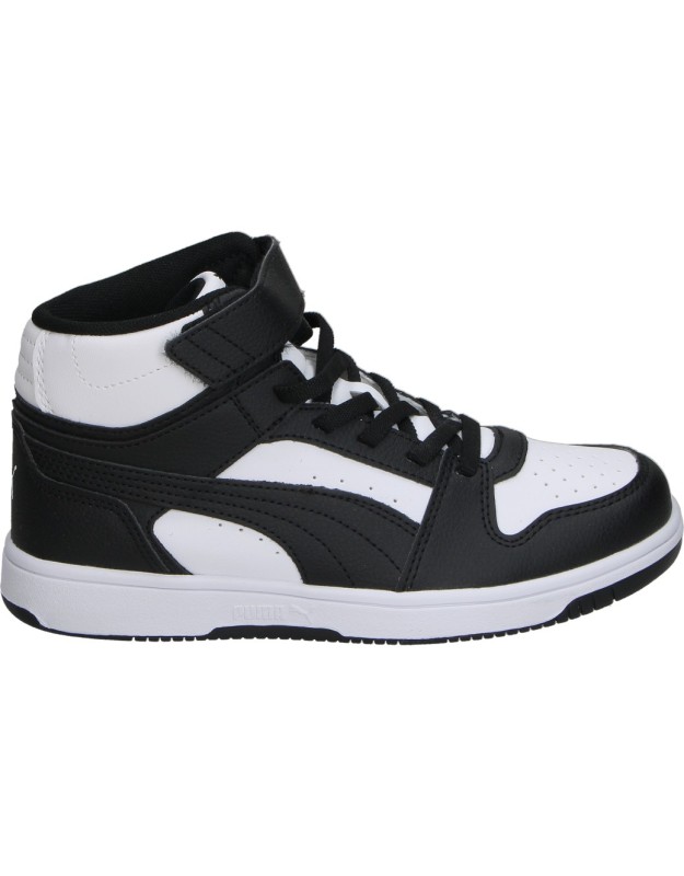 Zapatillas abotinadas Puma Rebound Slam Mid negras 408801-01