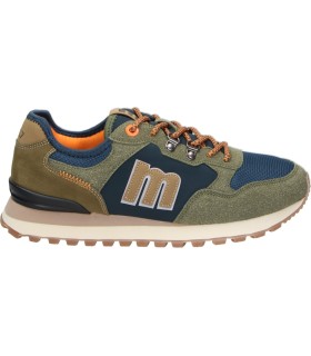 Zapatilla casual MUSTANG 84867 en verde para hombre