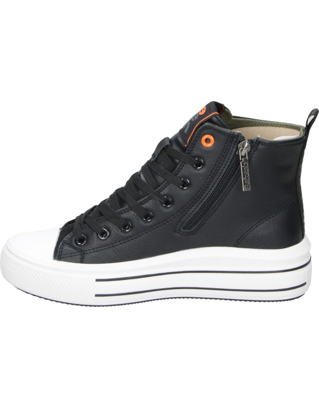 Zapatillas abotinadas REFRESH 172284 en negro para mujer