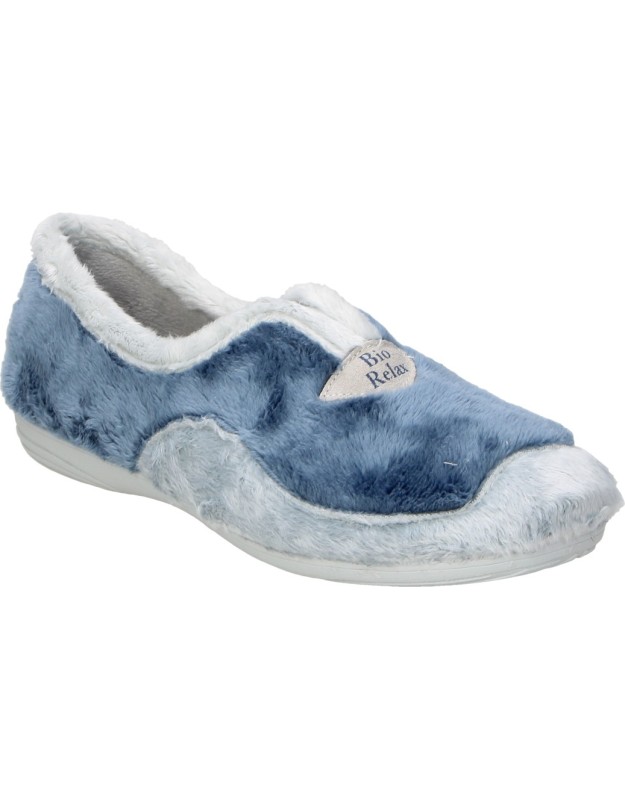 Pantuflas COSDAM 13128 en azul para mujer