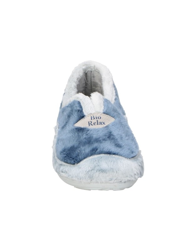 Pantuflas COSDAM 13128 en azul para mujer