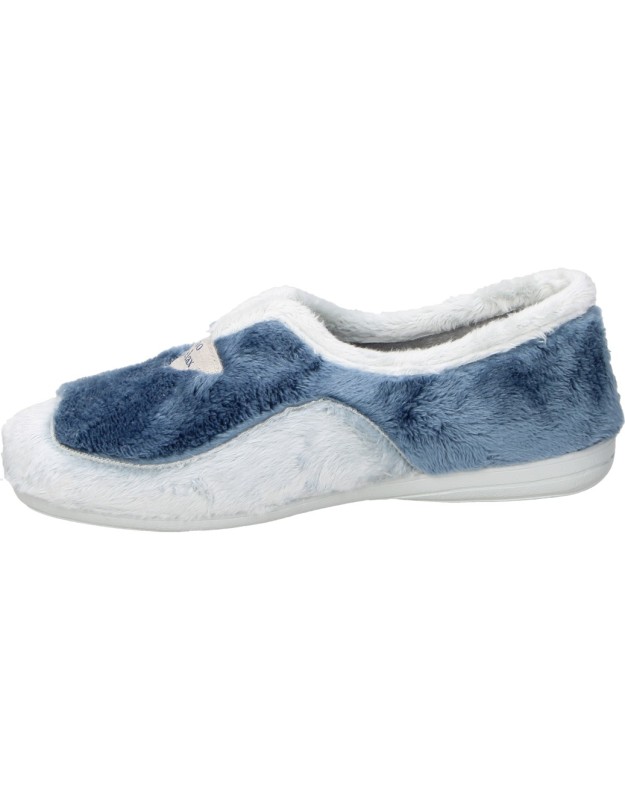 Pantuflas COSDAM 13128 en azul para mujer