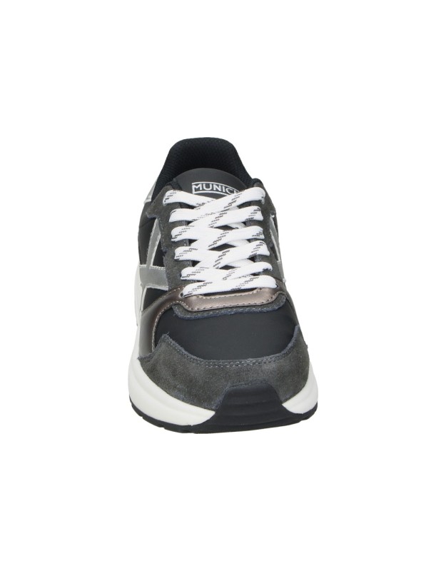 Zapatillas casual MUNICH 4210002 en negro para mujer