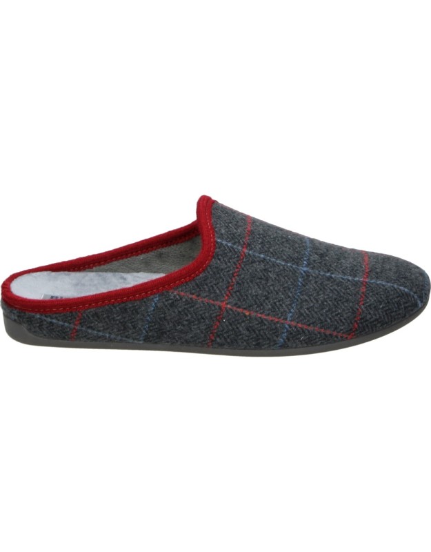 Zapatillas de casa/pantuflas para hombre COSDAM 17590 gris
