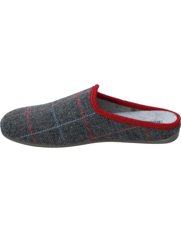 Zapatillas de casa/pantuflas para hombre COSDAM 17590 gris