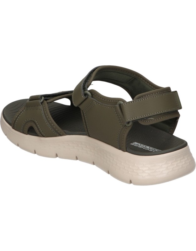 Sandalias para hombre SKECHERS Go Walk Flex Sandal 229205-OLV verde