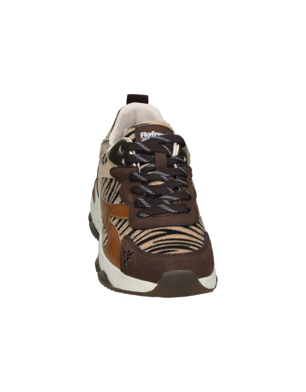 Zapatillas REFRESH para mujer 176121 color camel