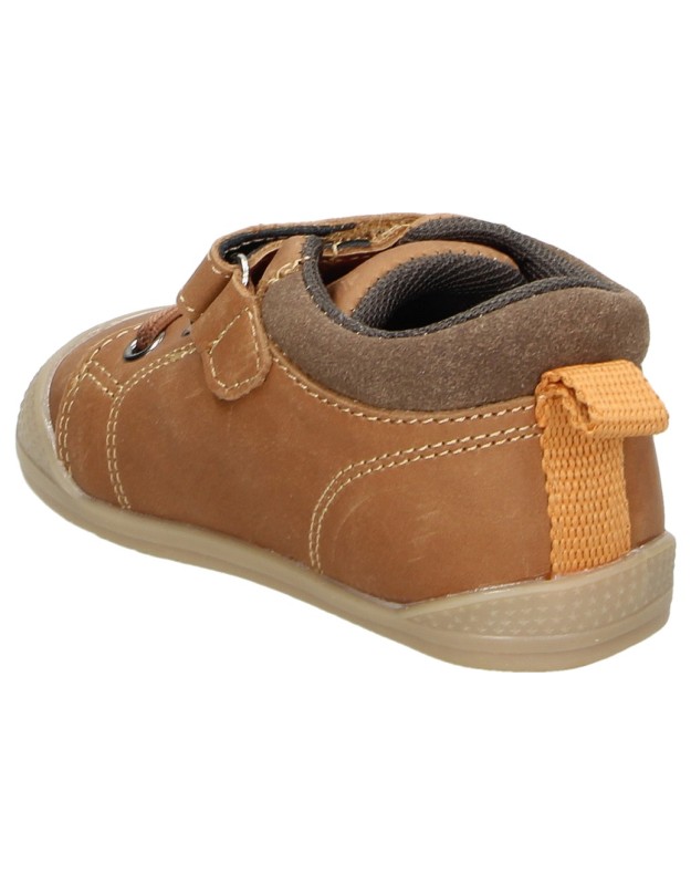 Zapatos Barefoot PEKES Infantiles color Camel 1012