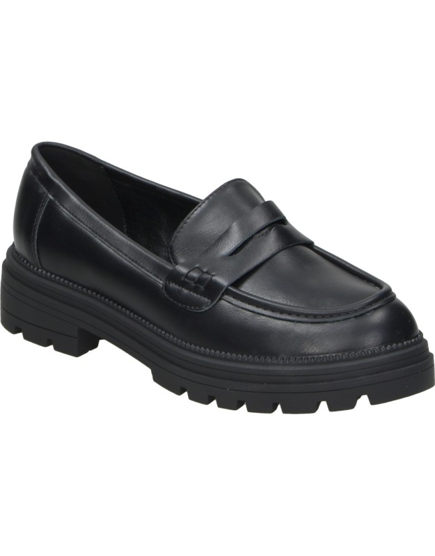 Mocasines Escolares PEKES para Niña Negros 1026