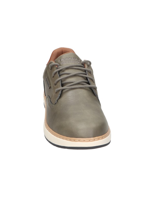 Zapato Waterproof SKECHERS Relaxed Fit Garlan Pryor para Hombre 205234-olv