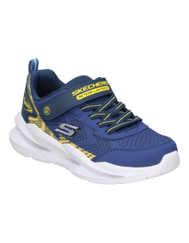Zapatilla con Luces Skechers S-Lights: Meteor Lights 2.0 para Niño  401490n-nvyl