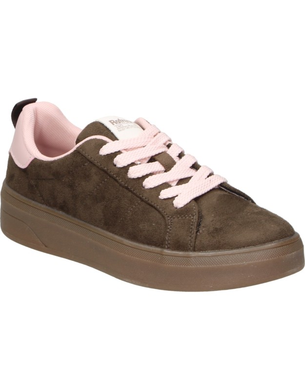 Zapatillas con Plataforma Refresh para Mujer Marrón y Rosa 176233