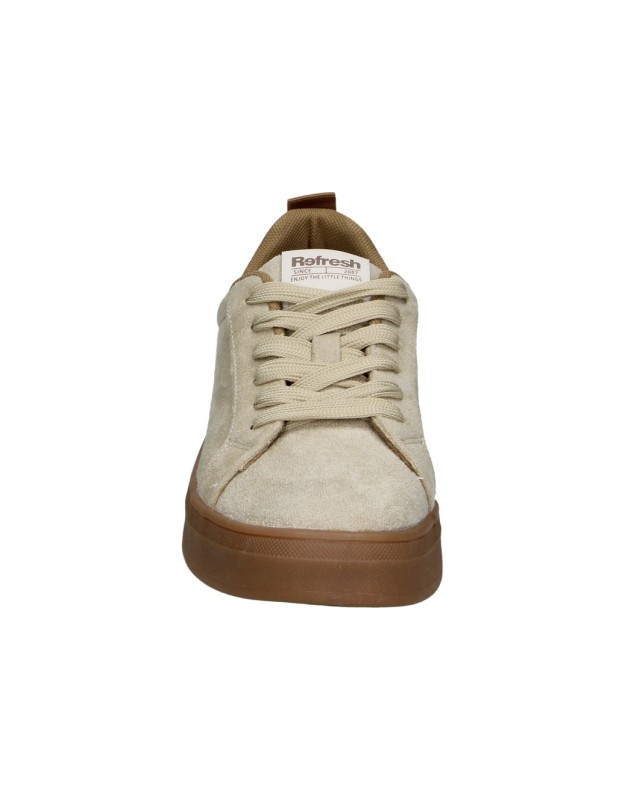 Zapatillas con Plataforma REFRESH para Mujer color Beige 176233