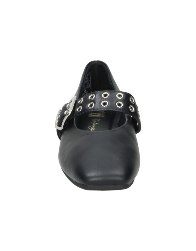 Bailarinas Planas XTI para Mujer en Color Negro 146407