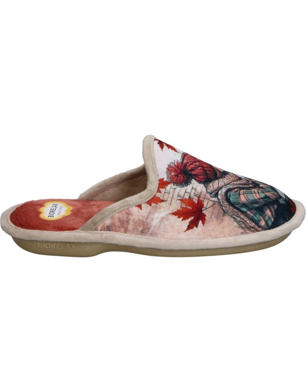 Zapatillas de Casa COSDAM Destalonadas para Mujer con Dibujo de Chica 4525